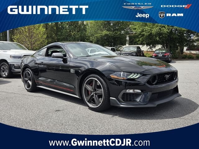 Used 2021 Black Ford Mach 1 image 1