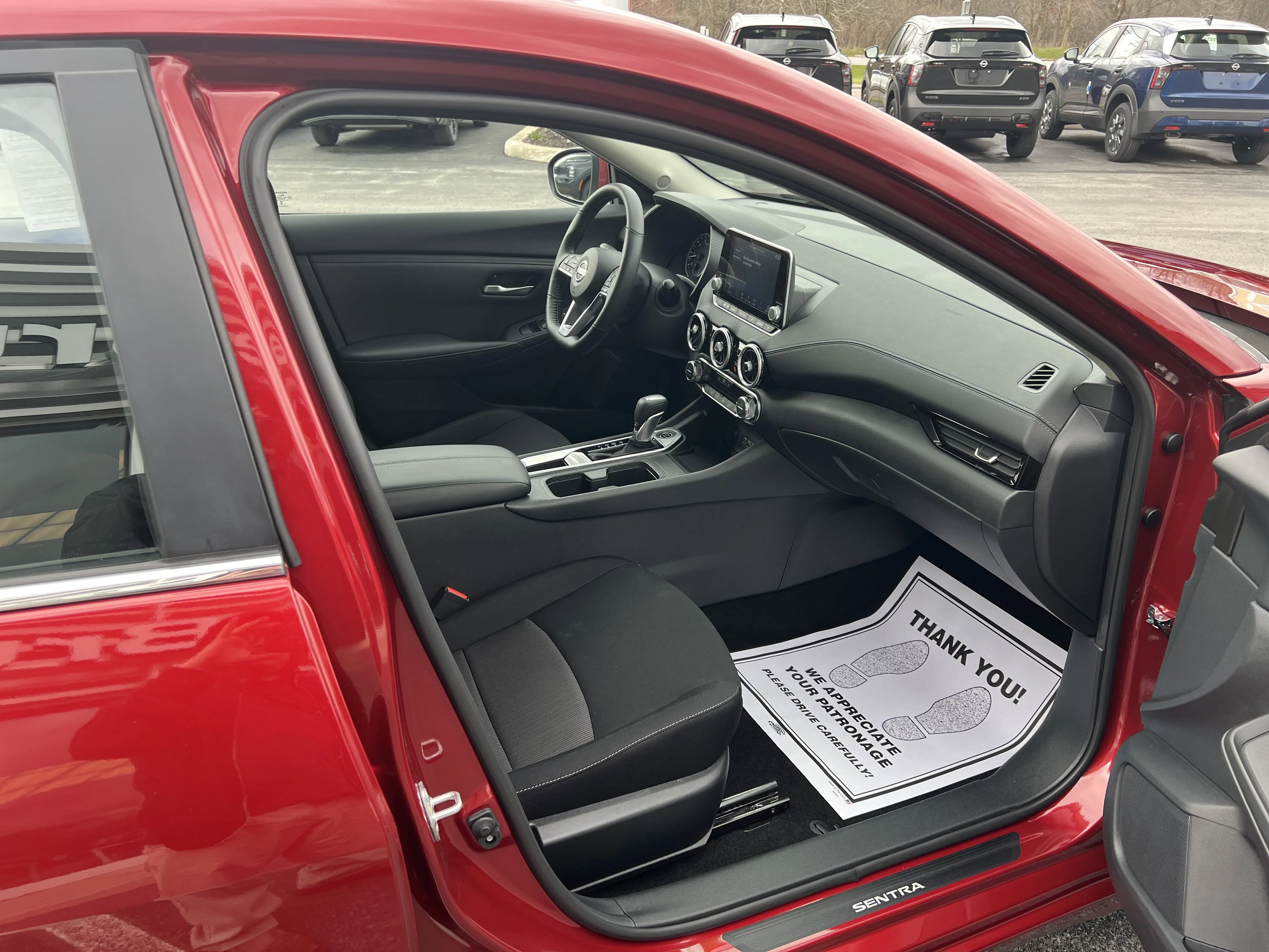 Certified Used 2025 Scarlet Ember Tintcoat Nissan SV image 12