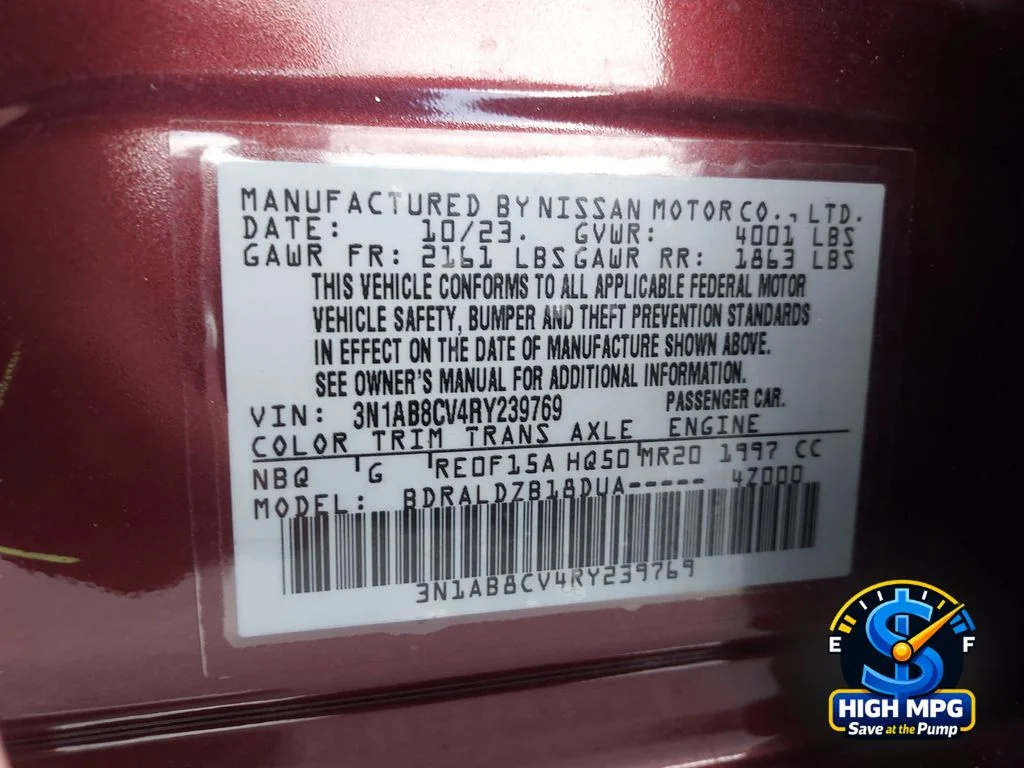 Used 2024 Red Nissan SV image 33