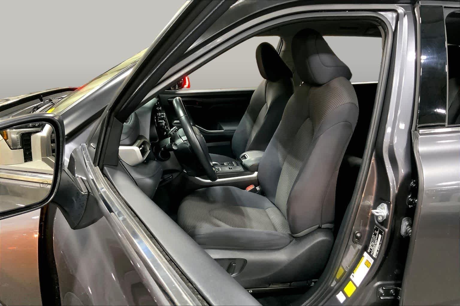 Used 2021 Magnetic Gray Metallic Toyota LE image 8