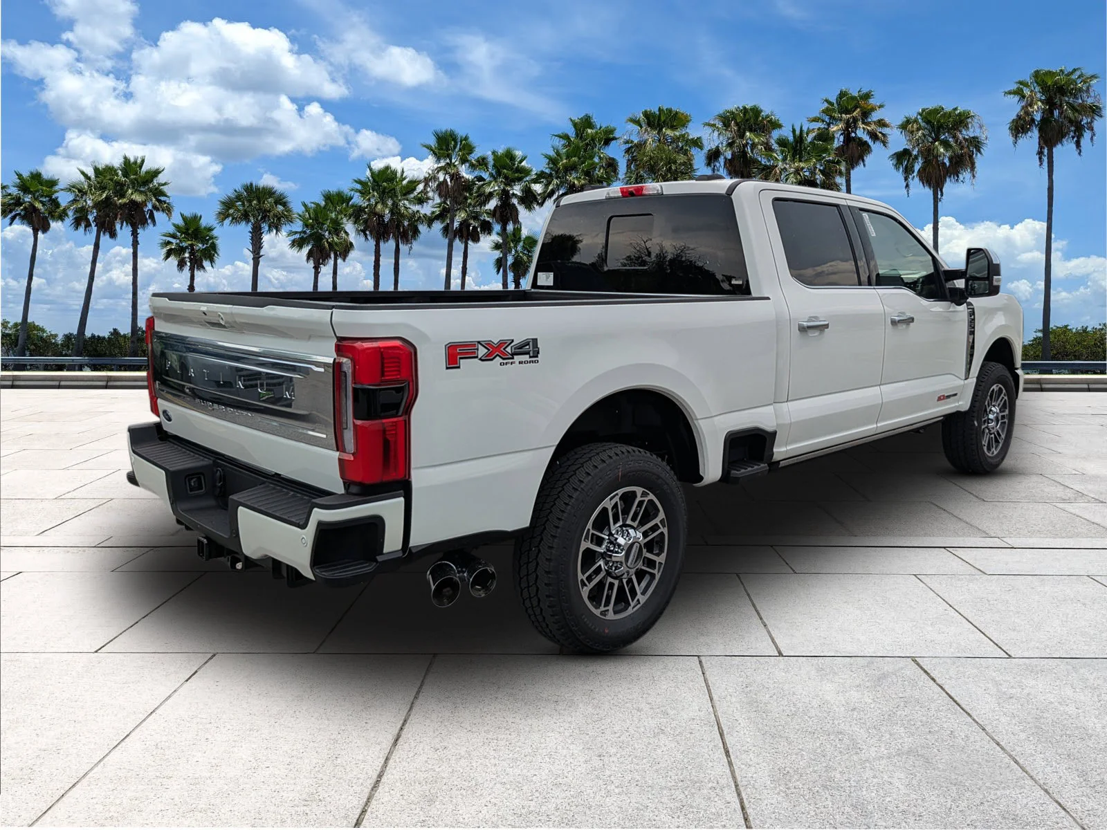 New 2026 Star White Metallic Tri-Coat Ford F-250® Platinum® image 7