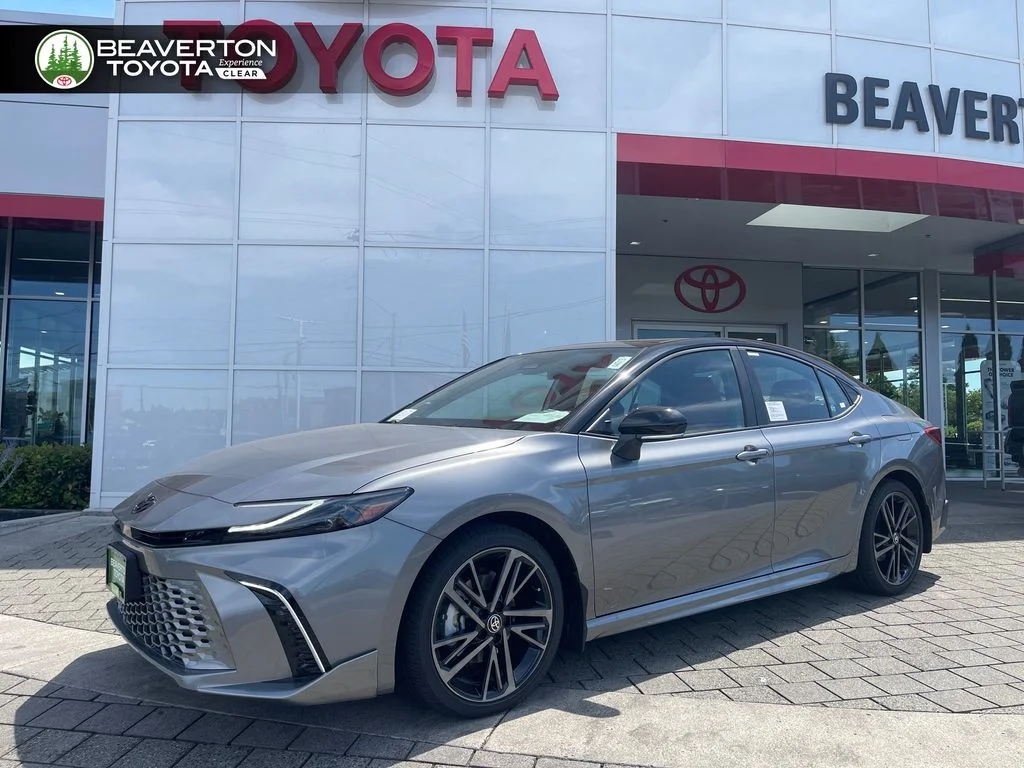 New 2026 Heavy Metal with Midnight Black Metallic roof Toyota XSE image 1