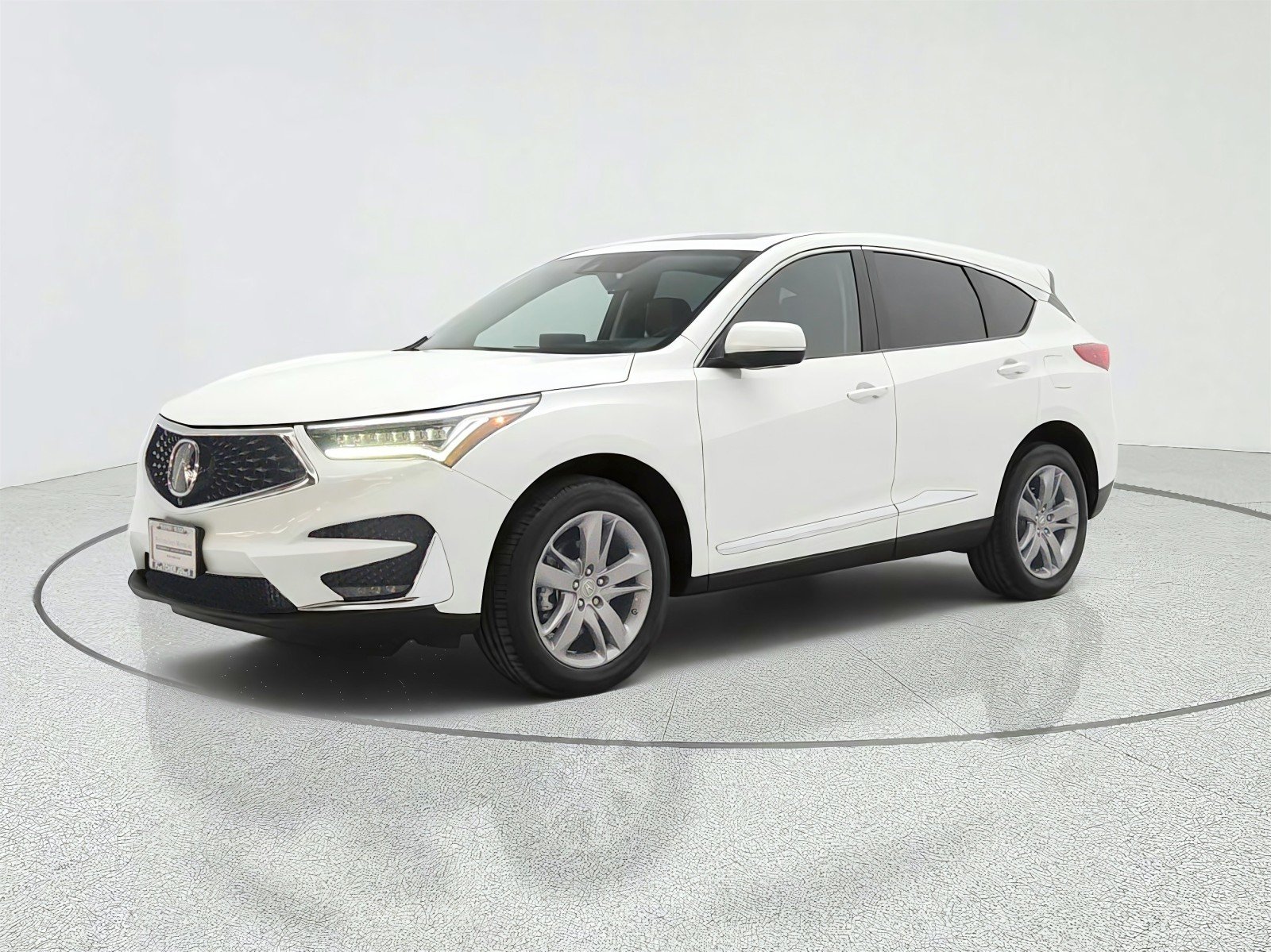 Used 2019 White Diamond Pearl Acura FWD w/Advance Pkg image 1