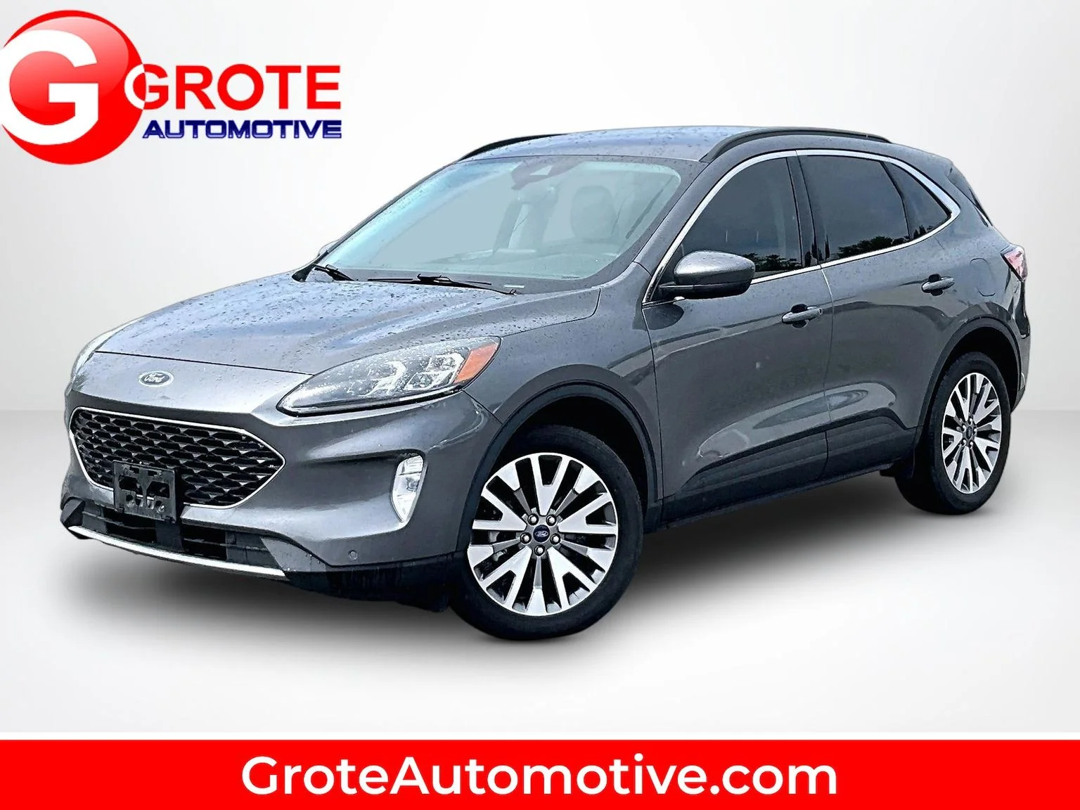 Used 2022 Gray Ford Titanium image 1