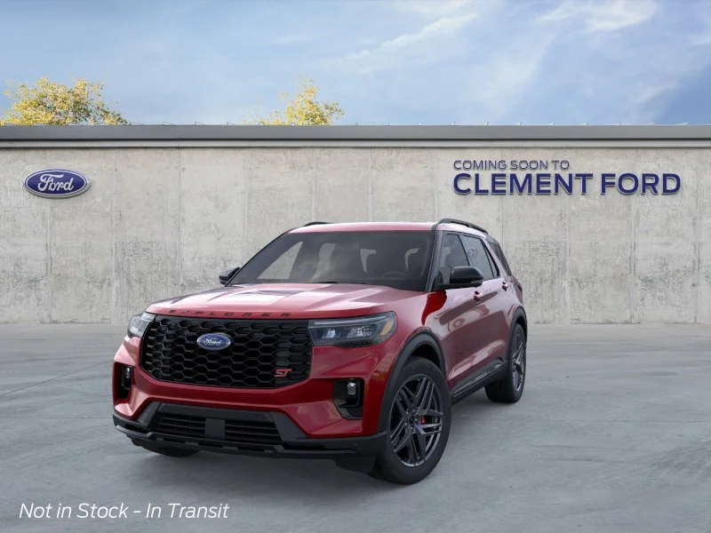 New 2026 Rapid Red Metallic Tinted Clearcoat Ford ST image 2