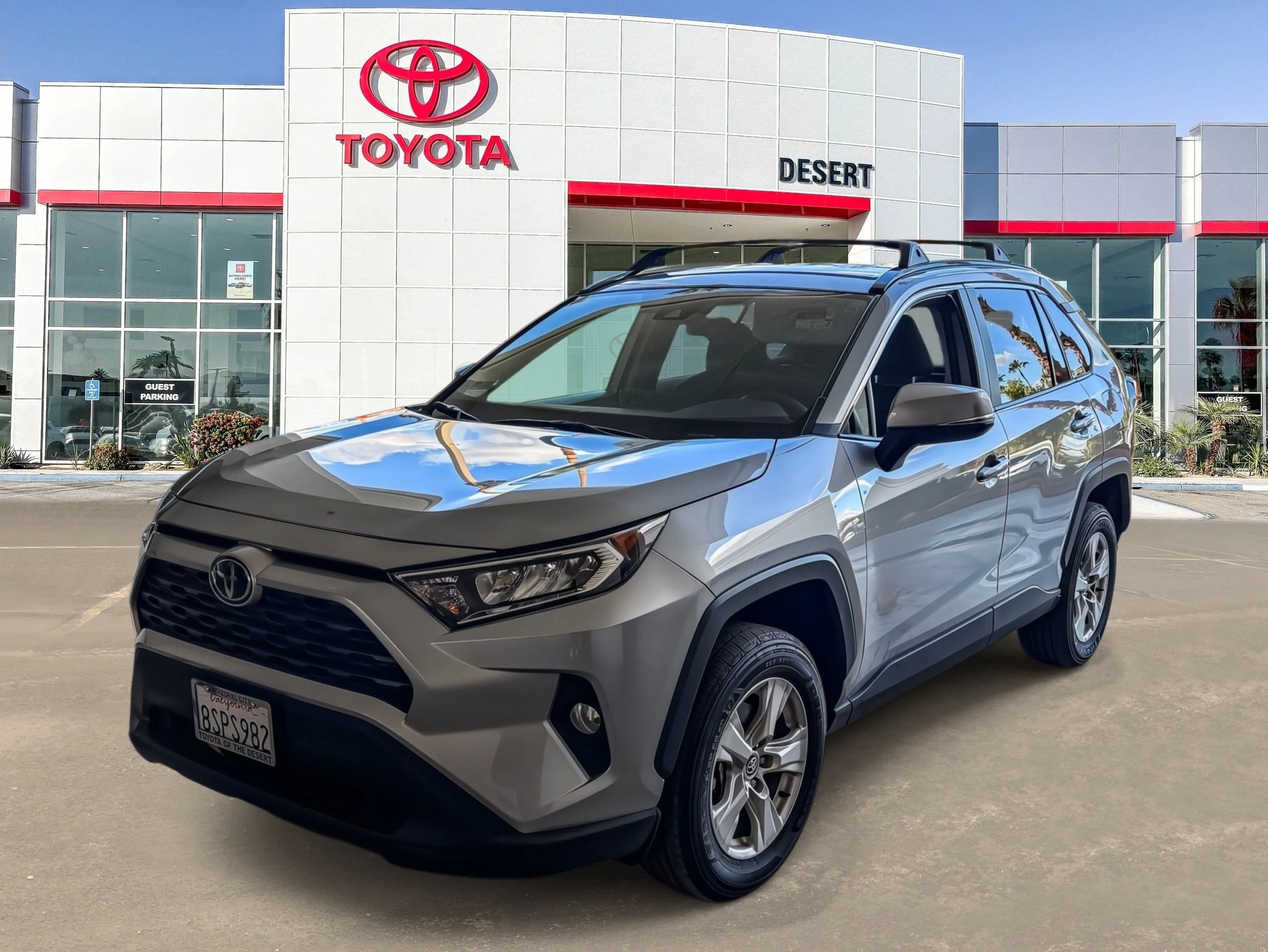 Certified Used 2020 Silver Sky Metallic Toyota XLE image 3