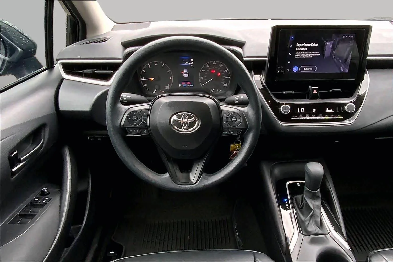 Used 2025 Midnight Black Metallic Toyota LE image 10
