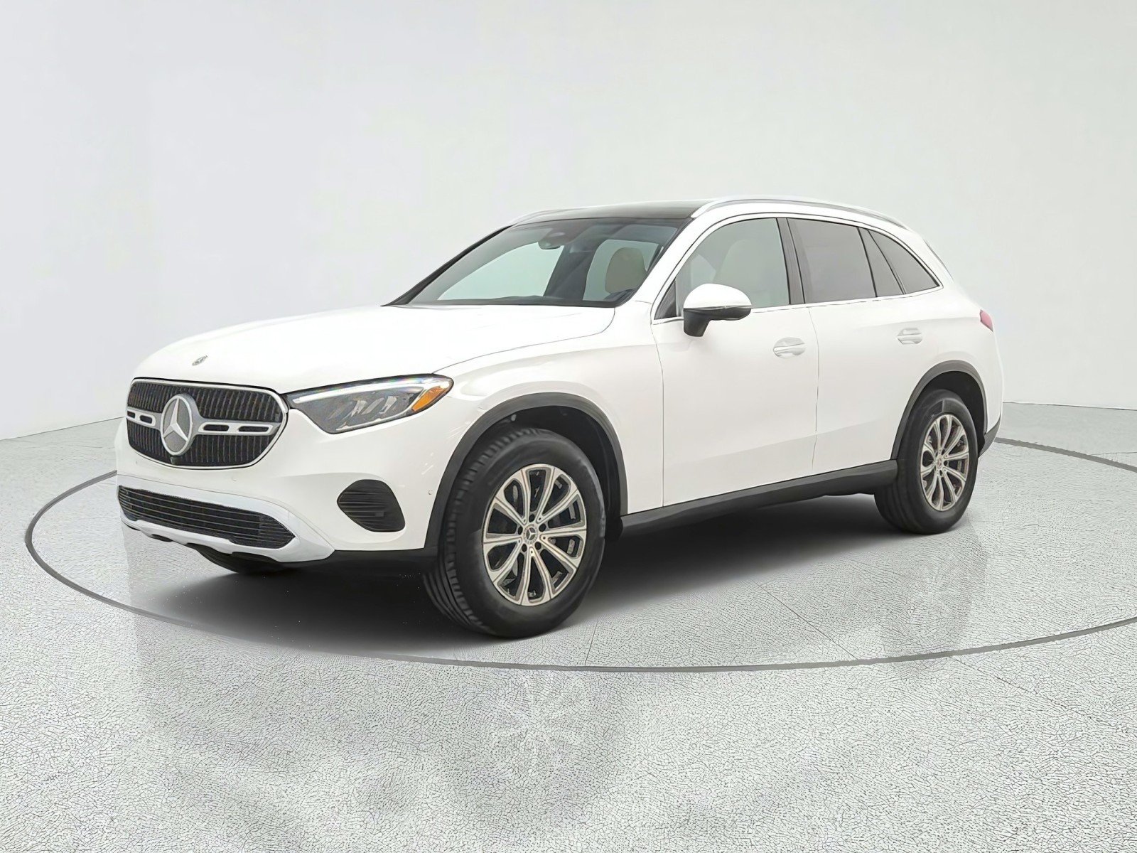 Certified Used 2024 Polar White Mercedes-Benz GLC 300 4MATIC® SUV image 1