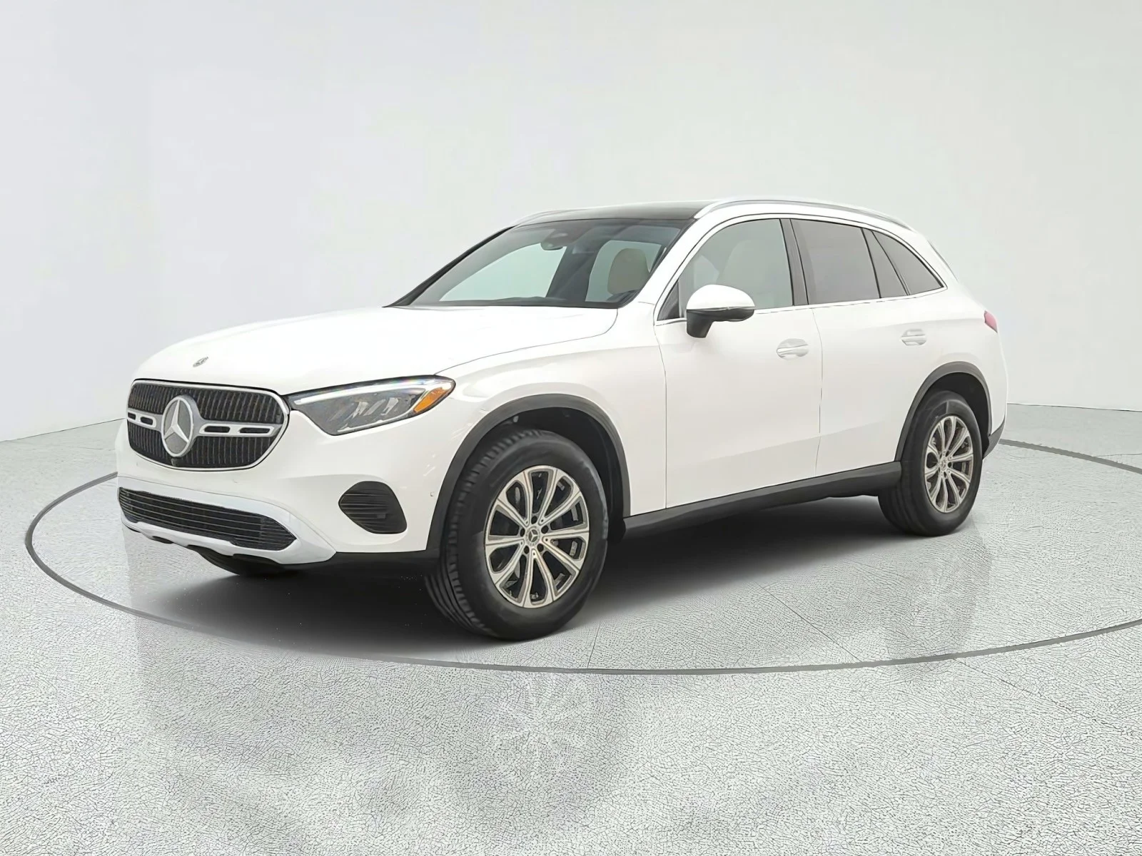 Certified Used 2024 Polar White Mercedes-Benz GLC 300 4MATIC® SUV image 1