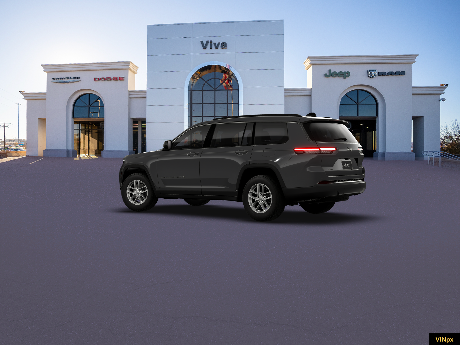 New 2026 Baltic Gray Metallic Clear-Coat Exterior Paint Jeep Laredo X image 4