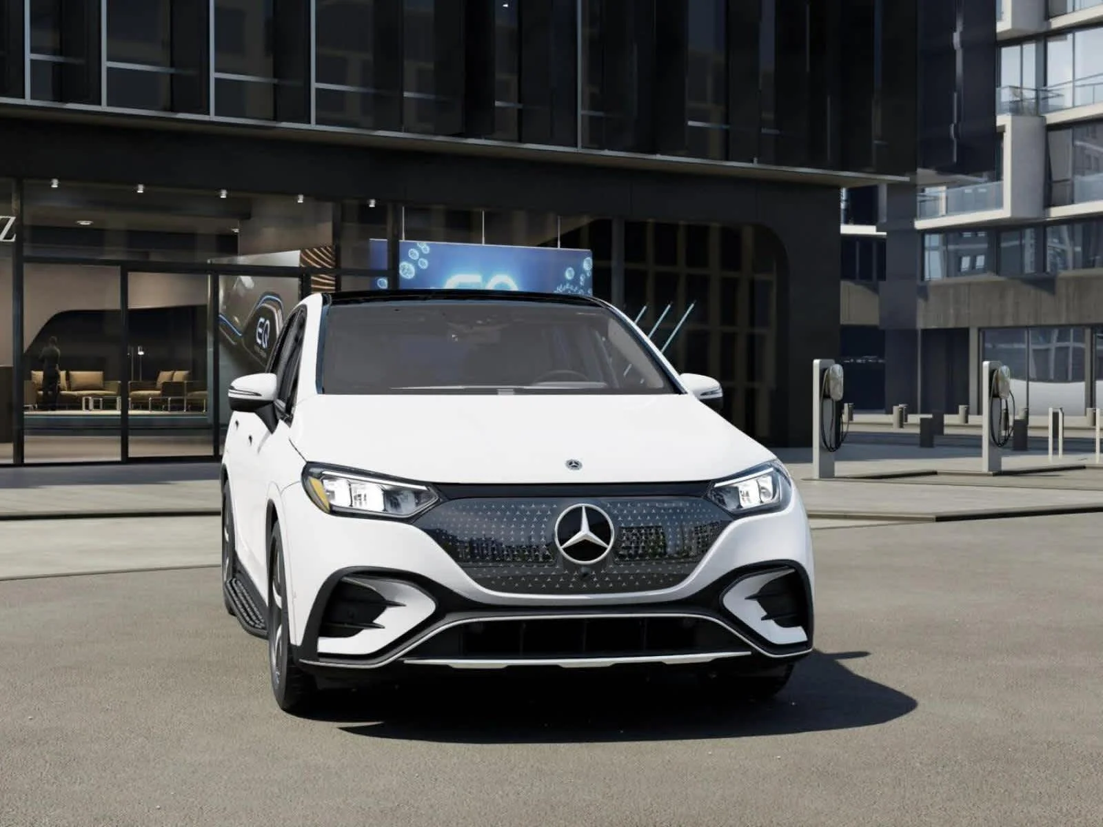 New 2026 Polar White Mercedes-Benz EQE 320 image 7