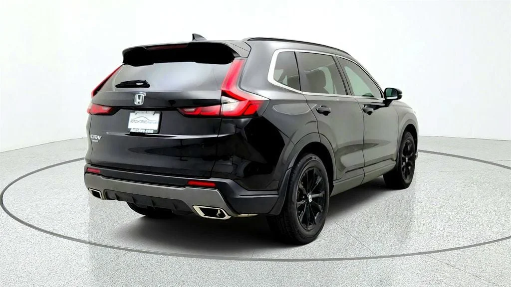 Used 2025 Crystal Black Pearl Honda Sport AWD image 5