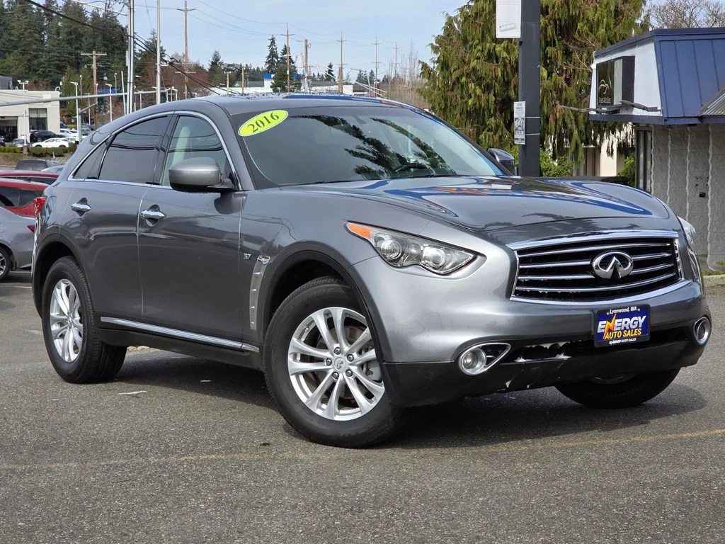 Used 2016 INFINITI QX70 Base with VIN JN8CS1MU3GM671146 for sale in North Bend, WA