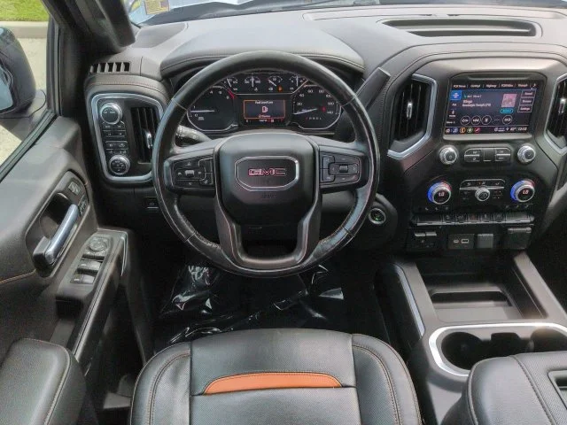 Used 2021 Satin Steel Metallic GMC AT4 image 16