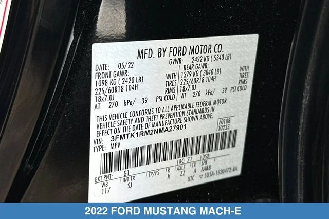 Used 2022 Black Ford Select image 33