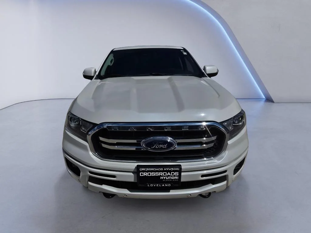 Used 2019 White Platinum Tri-Coat Ford LARIAT image 9