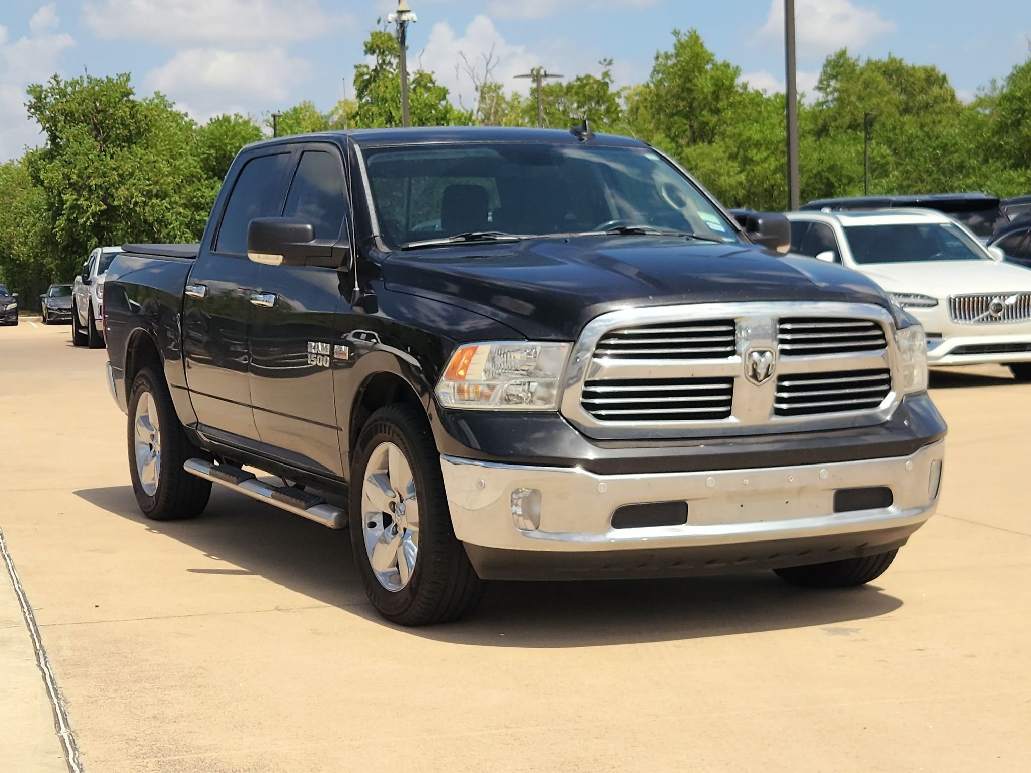 Used 2017 Brilliant Black Crystal Pearlcoat Ram Big Horn image 3