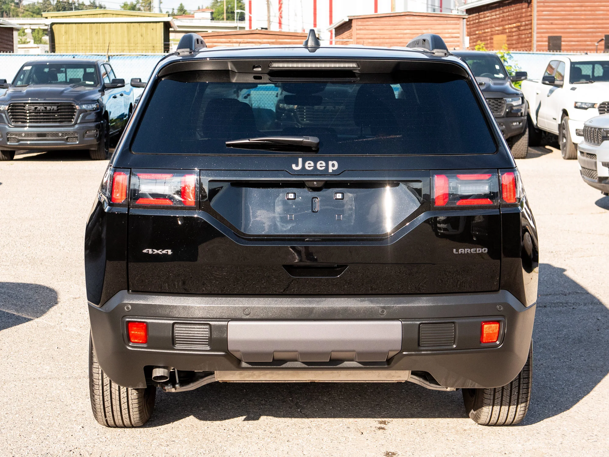 New 2026 Black Jeep Laredo * Hybrid image 4