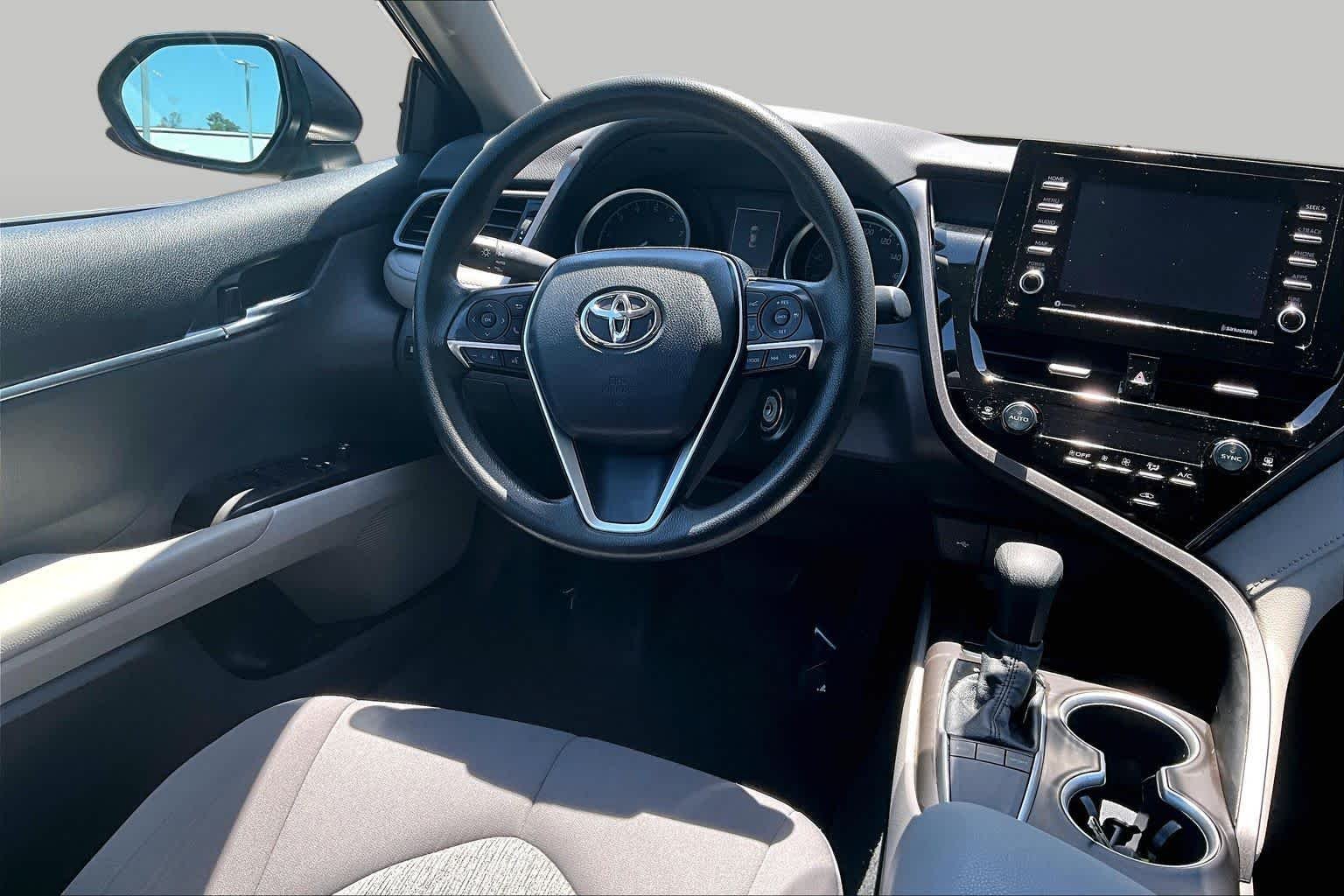 Certified Used 2022 Midnight Black Metallic Toyota LE image 17