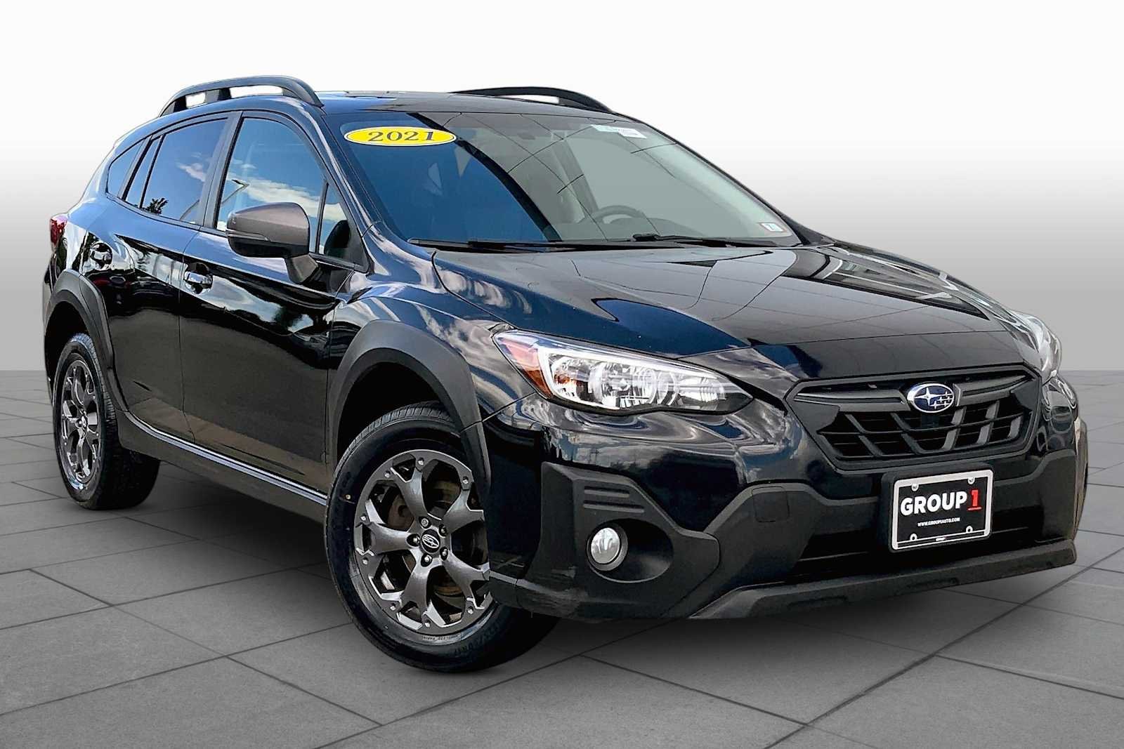Used 2021 Crystal Black Silica Subaru Sport image 3