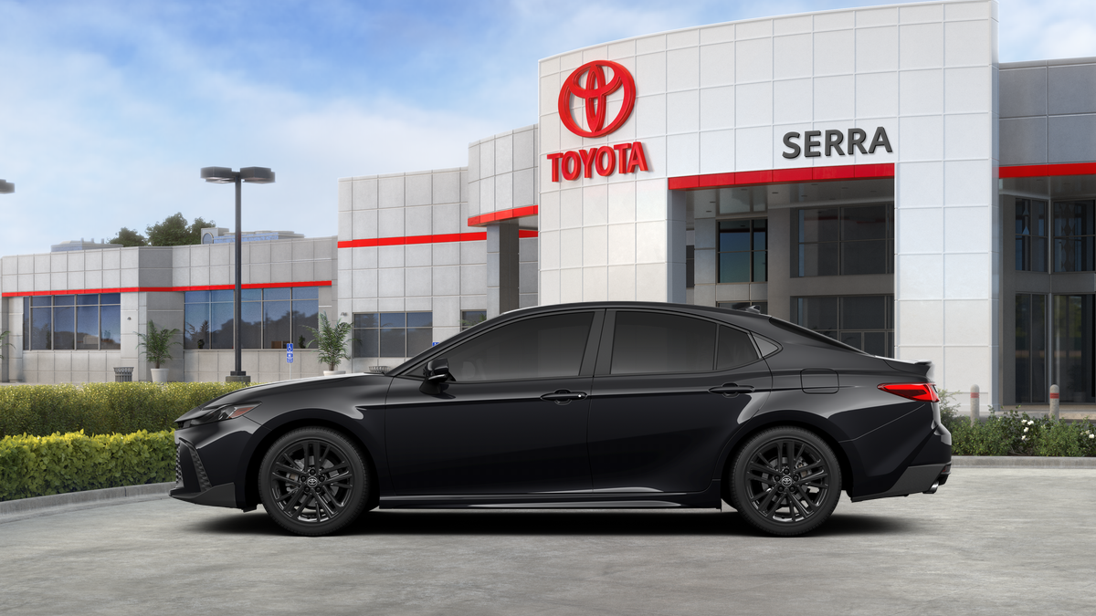 New 2026 Midnight Black Metallic Toyota SE image 4