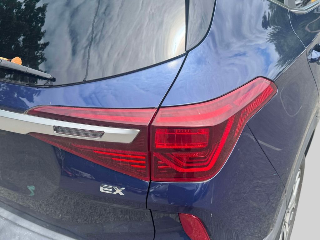 Used 2021 Blue Kia EX image 9