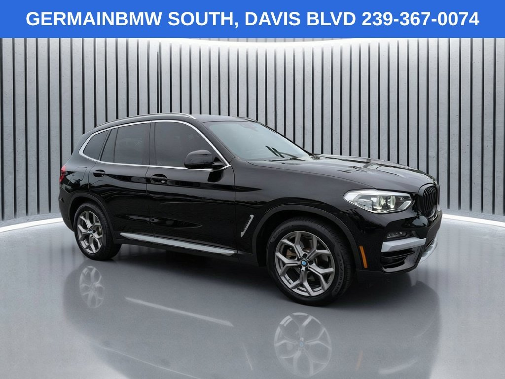 Used 2021 Jet Black BMW sDrive30i image 3