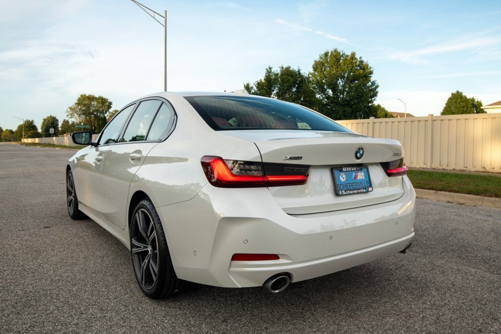 Certified Used 2023 Mineral White Metallic BMW 330i xDrive image 5