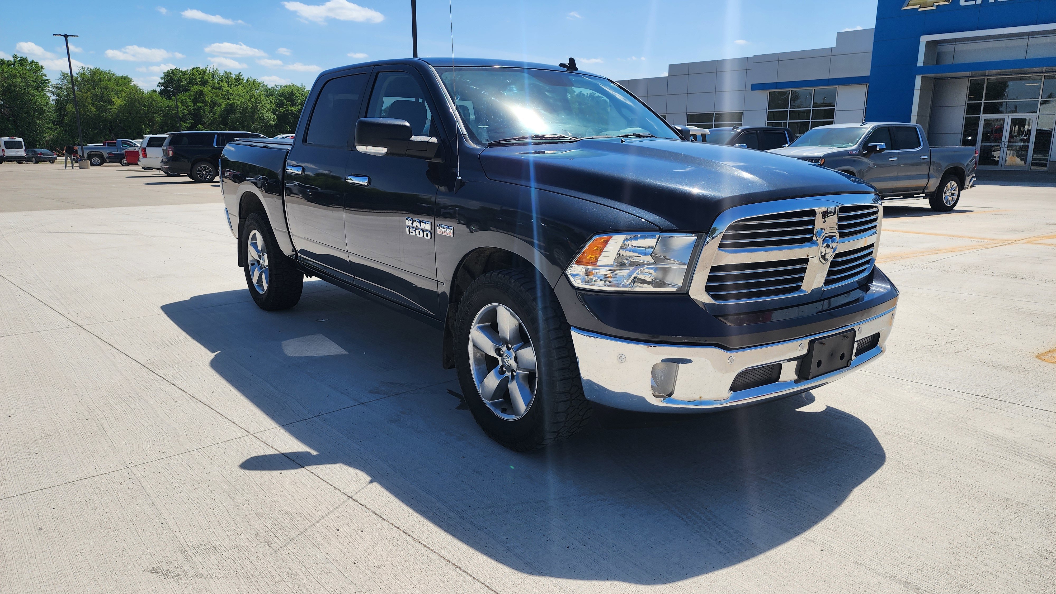 Used 2017 Maximum Steel Metallic Clearcoat Ram Big Horn image 3