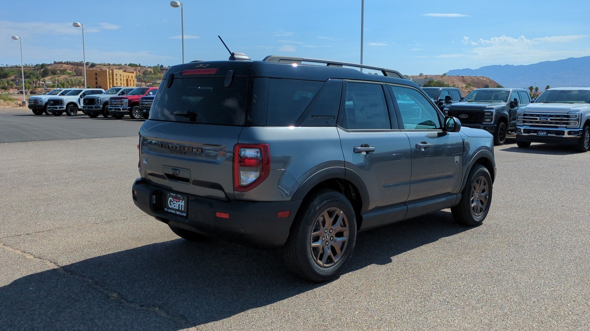 New 2026 Carbonized Gray Metallic Ford Big Bend image 3