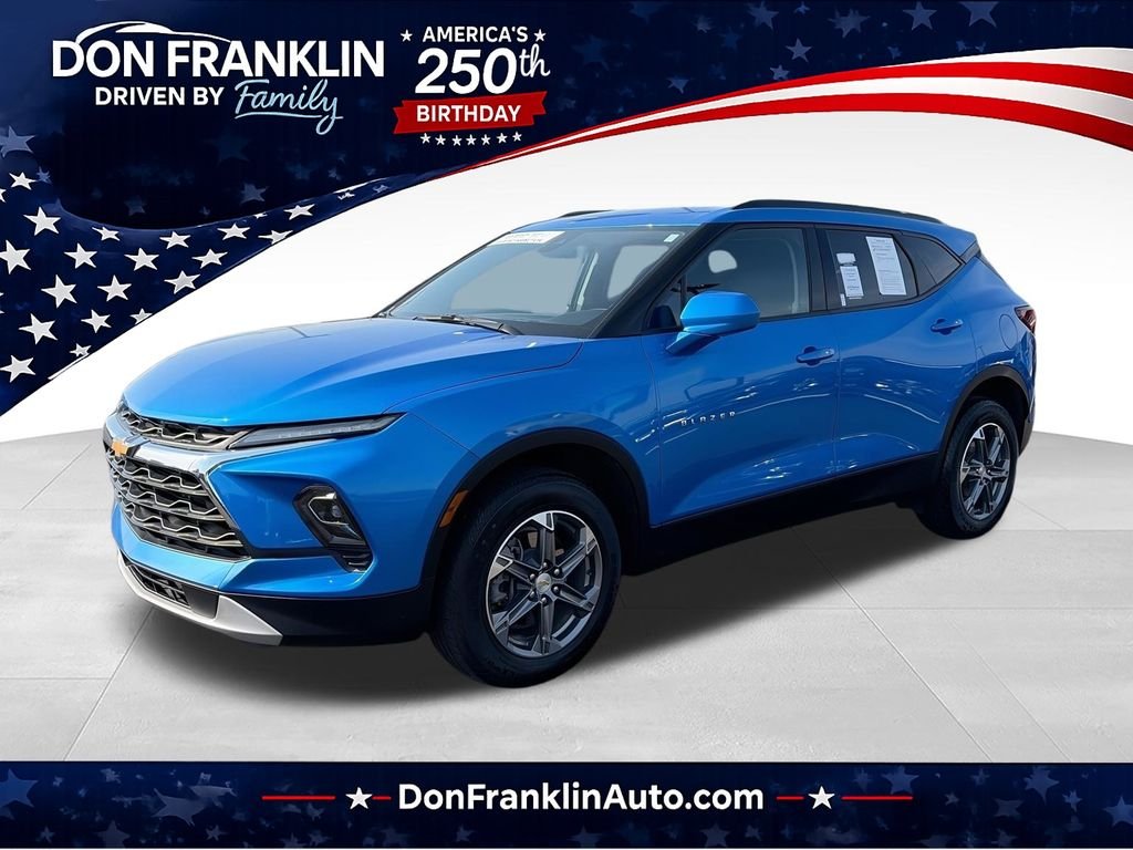 Used 2024 Blue Chevrolet LT image 1