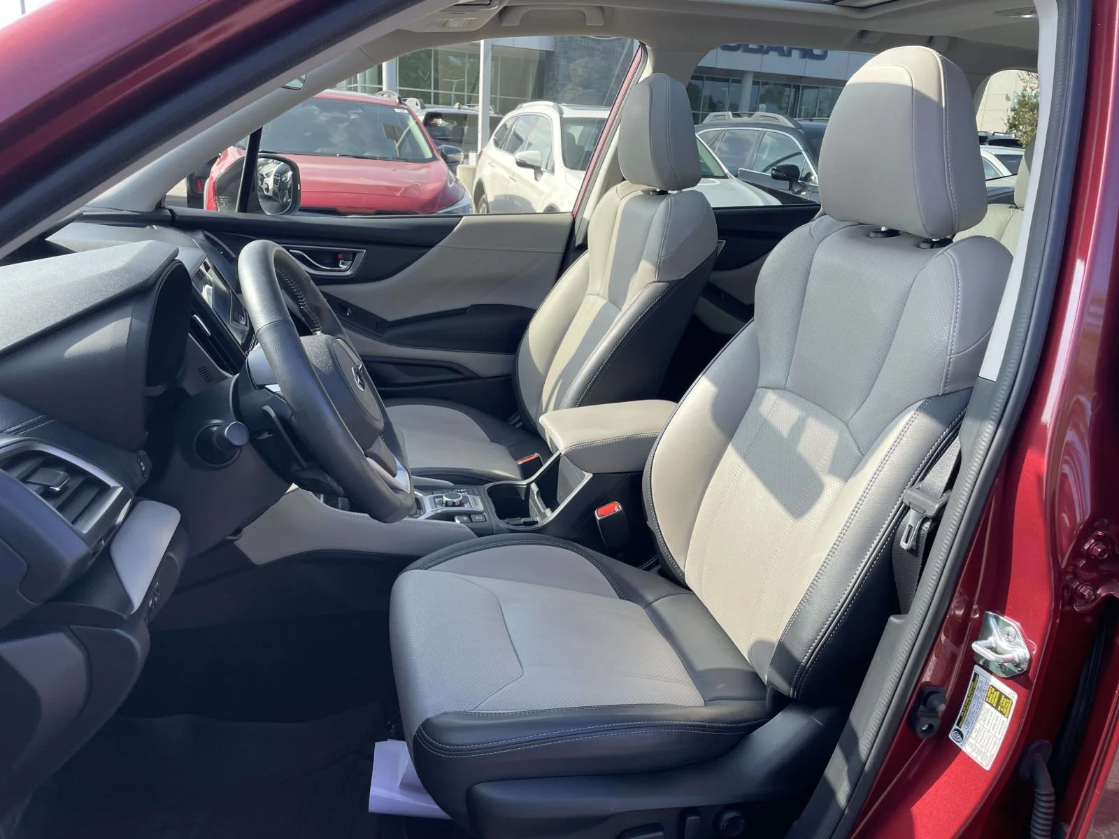 Used 2023 Crimson Red Pearl Subaru Limited image 8