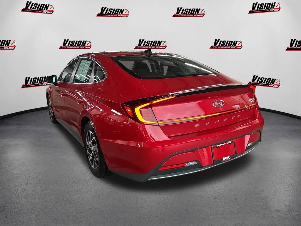 Certified Used 2021 Red Hyundai Blue image 7