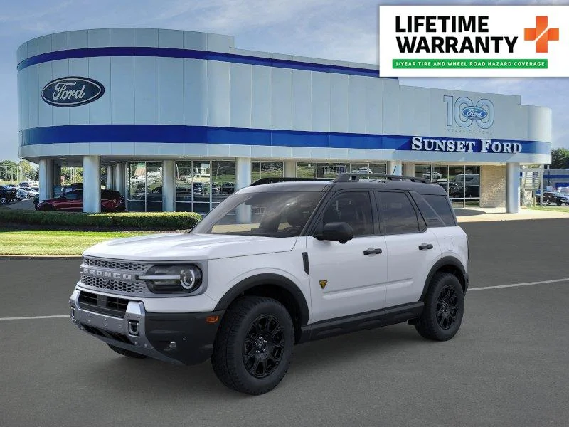 New 2026 Oxford White Ford Badlands image 1