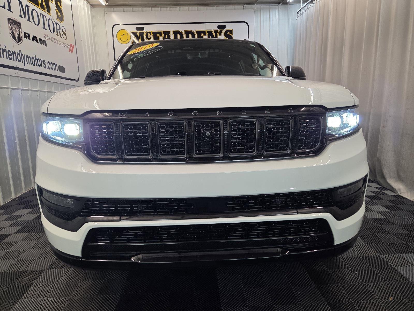 Used 2024 Bright White Clearcoat Jeep Series II image 8