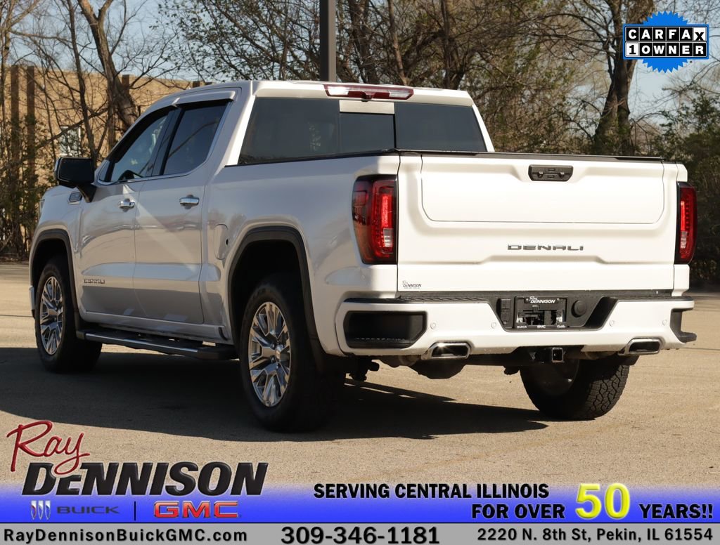Used 2023 White Frost Tricoat GMC Denali image 5