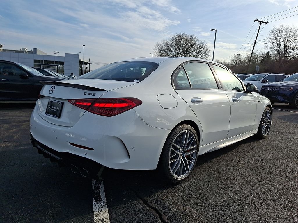 New 2026 Polar White Mercedes-Benz C 43 AMG® image 4