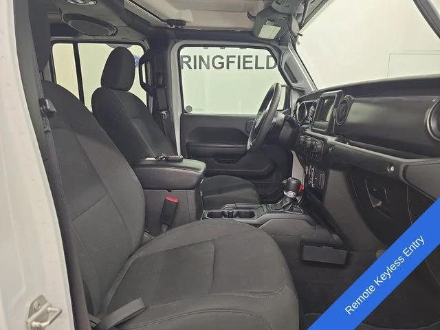 Used 2023 Bright White Clearcoat Jeep Sport S image 10