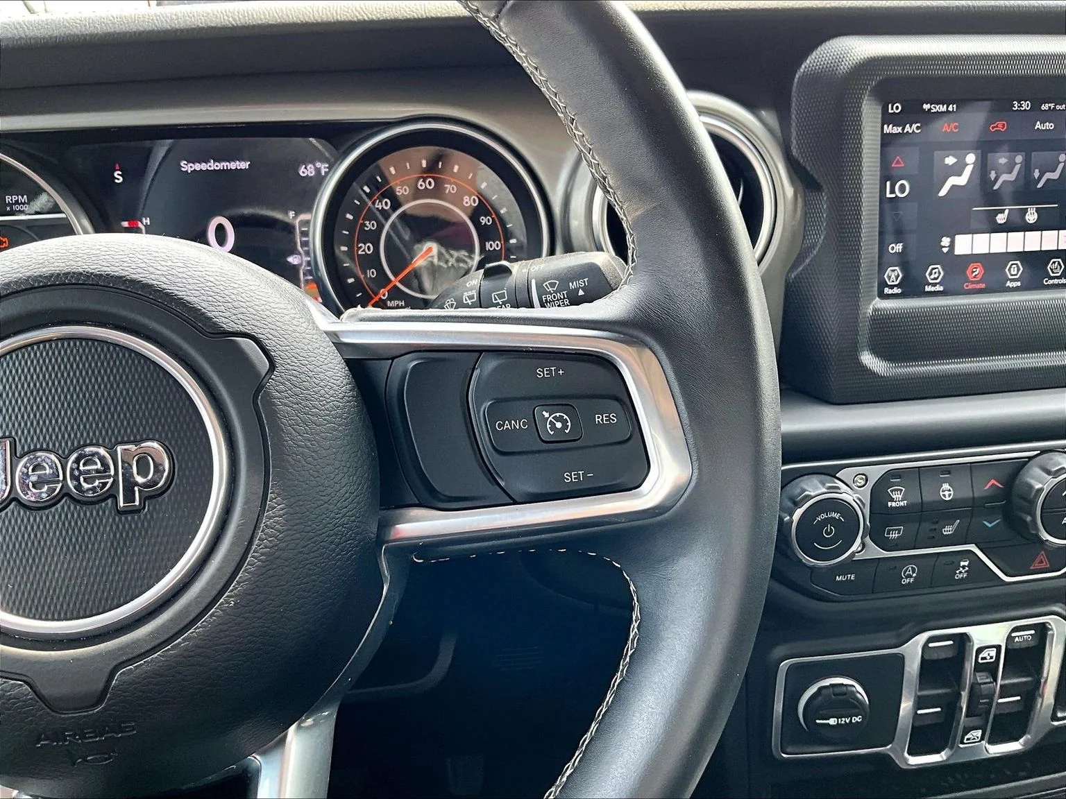 Used 2018 Orange Jeep Unlimited Sahara image 20