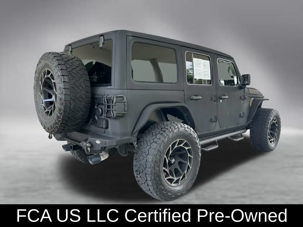 Used 2021 Black Jeep Unlimited Rubicon image 4
