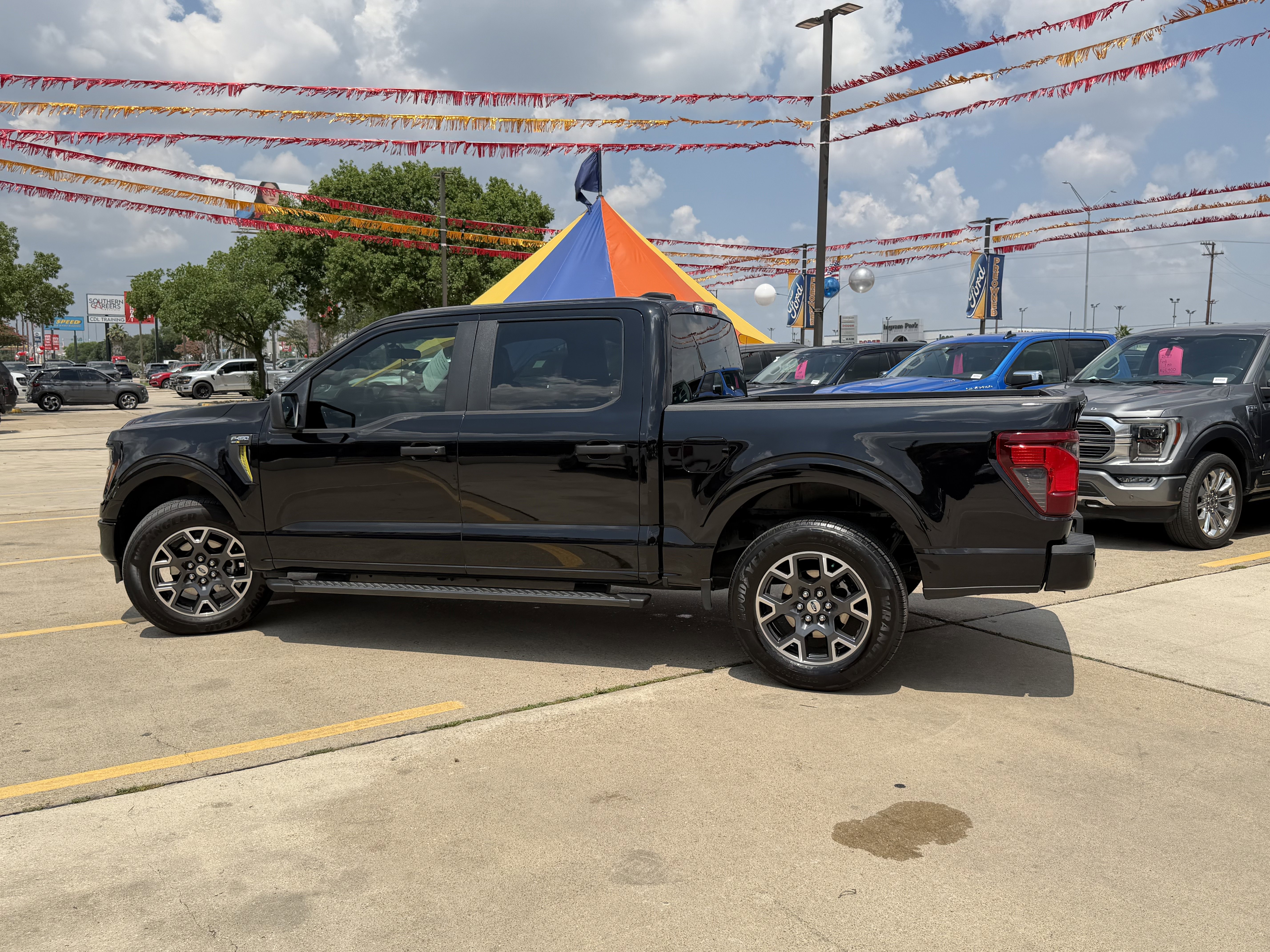 Used 2024 Agate Black Metallic Ford STX image 9