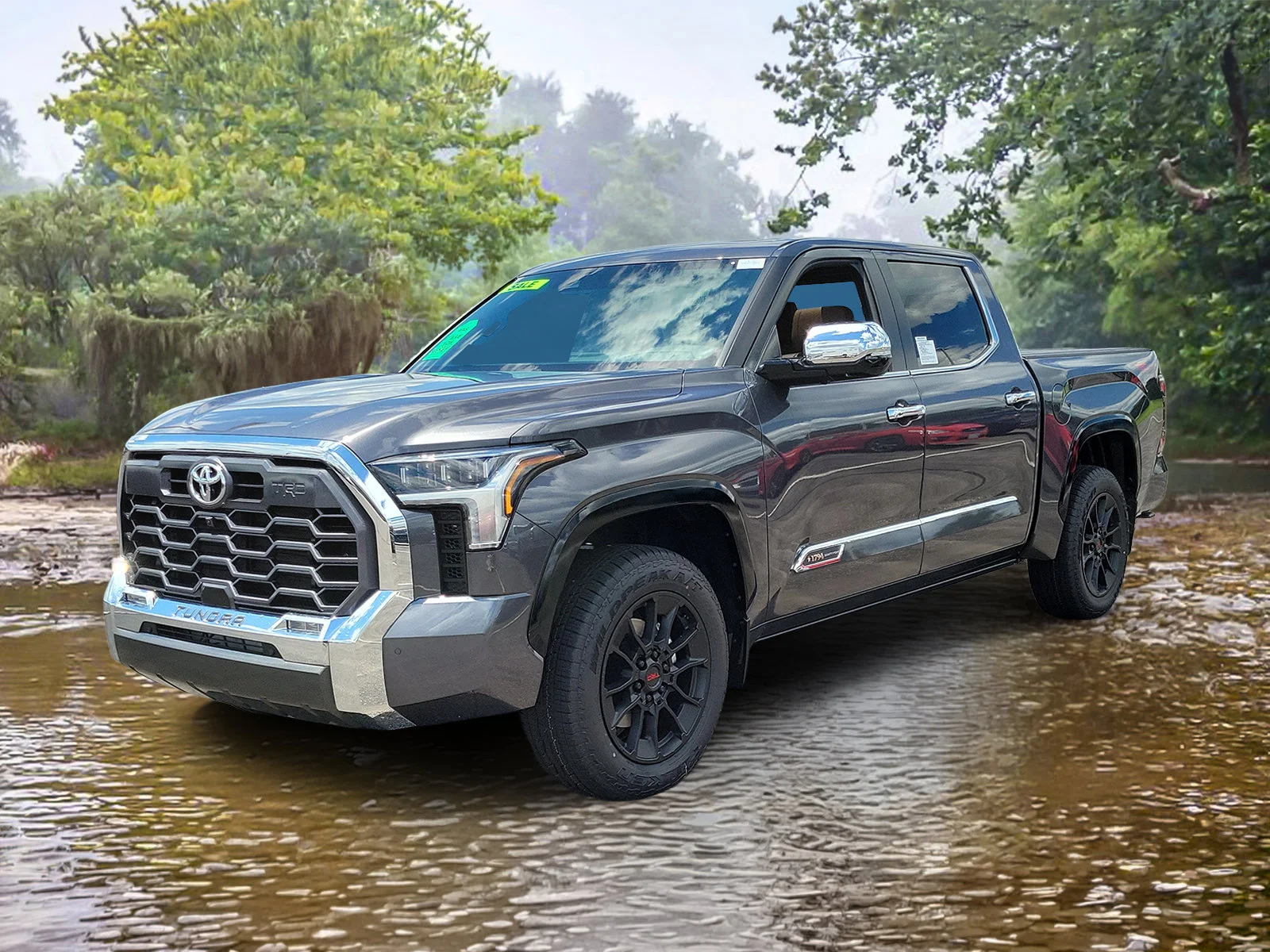 New 2026 Magnetic Gray Metallic Toyota 1794 Edition CrewMax 5.5