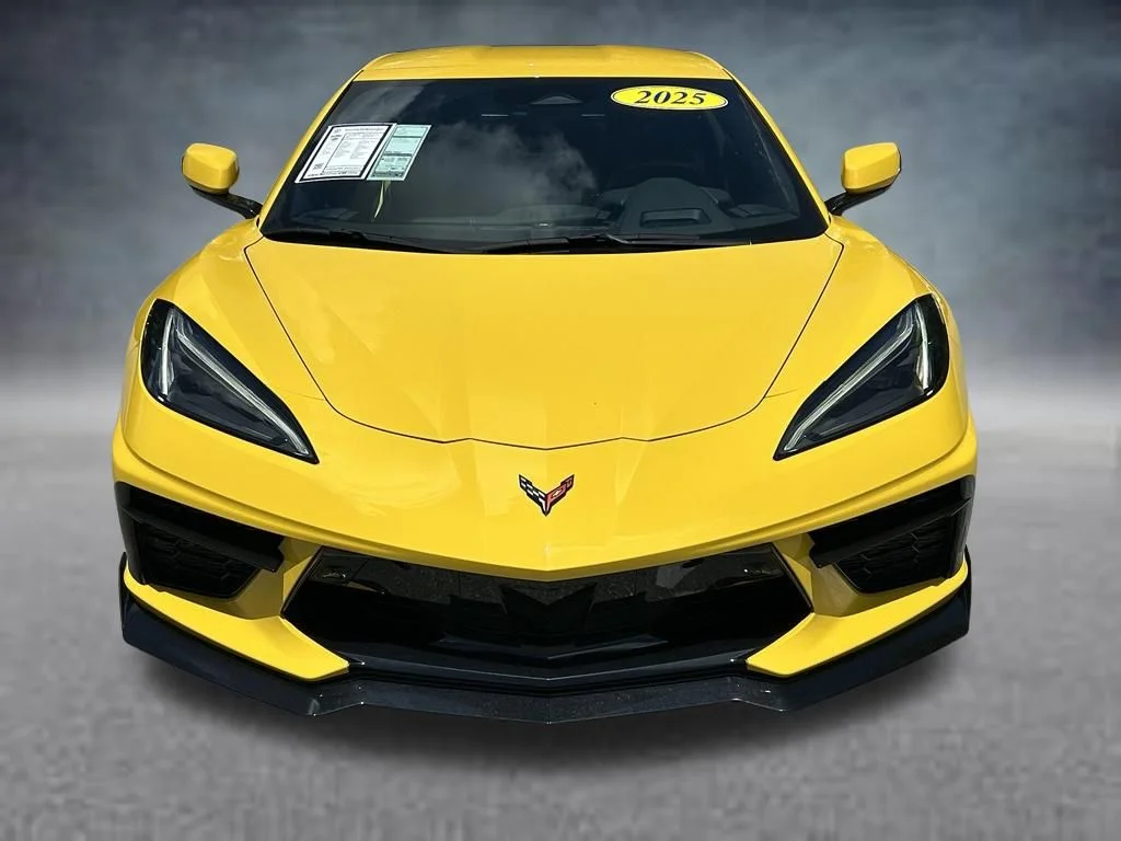 Used 2025 Yellow Chevrolet Stingray image 2