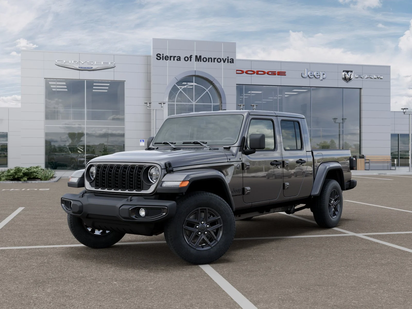 New 2026 Granite Crystal Metallic Clear-Coat Exterior Paint Jeep Sport S image 27