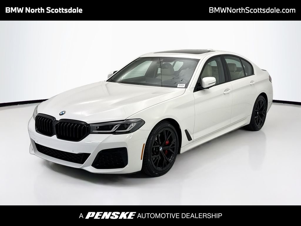 Certified Used 2023 Alpine White BMW 530i image 1