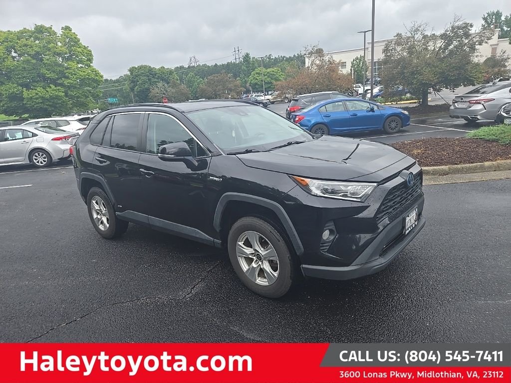 Used 2021 Black Toyota XLE image 1