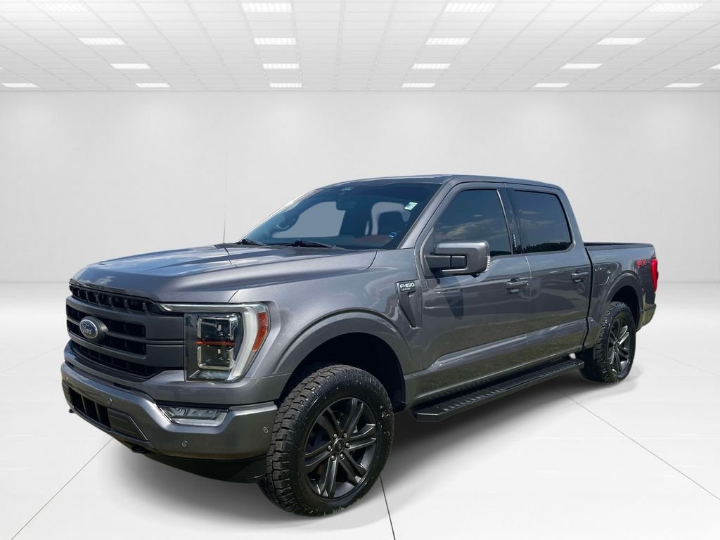 Used 2022 Gray Ford Lariat image 3