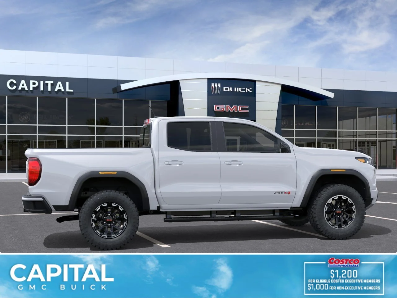 New 2026 Summit White GMC 4WD AT4 image 6