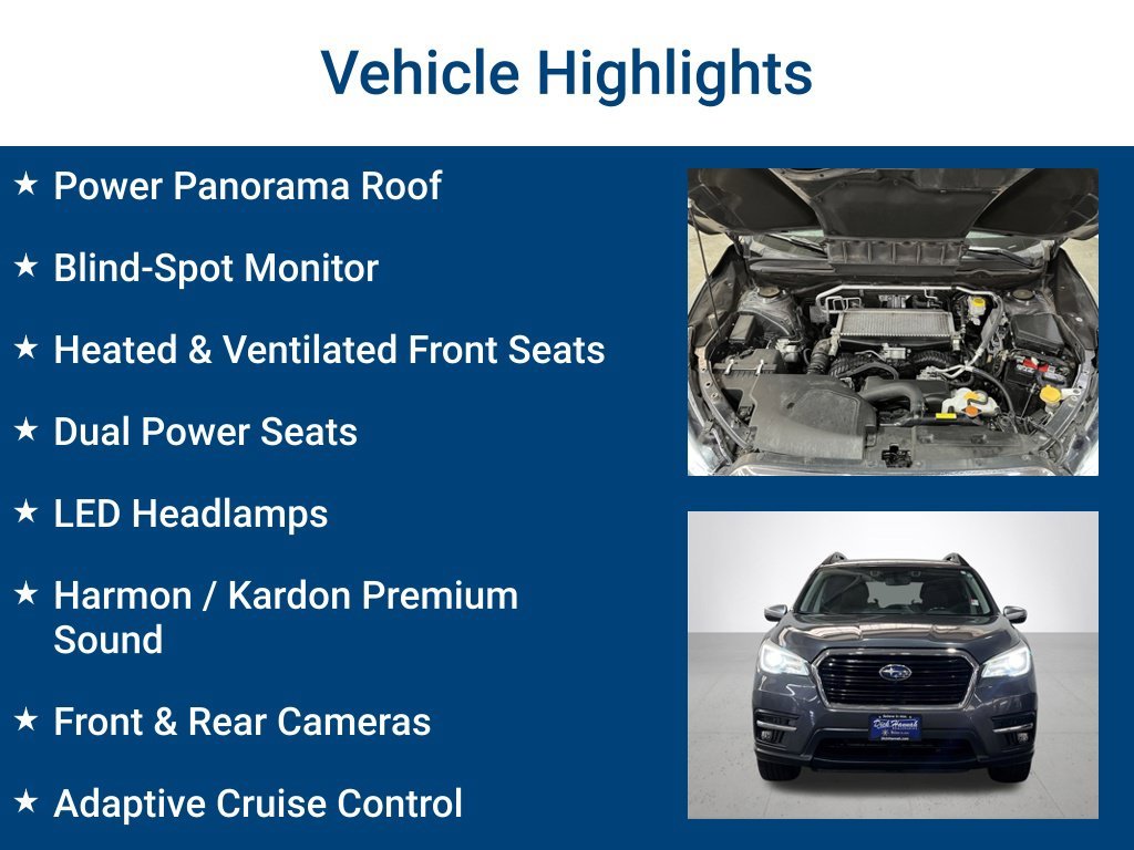 Used 2021 Gray Metallic Subaru Touring image 3