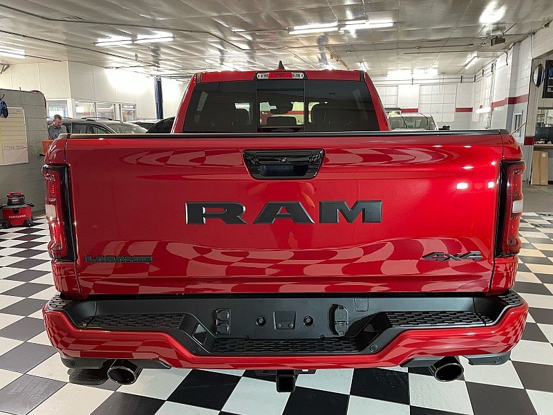 New 2027 Molten Red Pearl-Coat Exterior Paint RAM Laramie Crew Cab 5